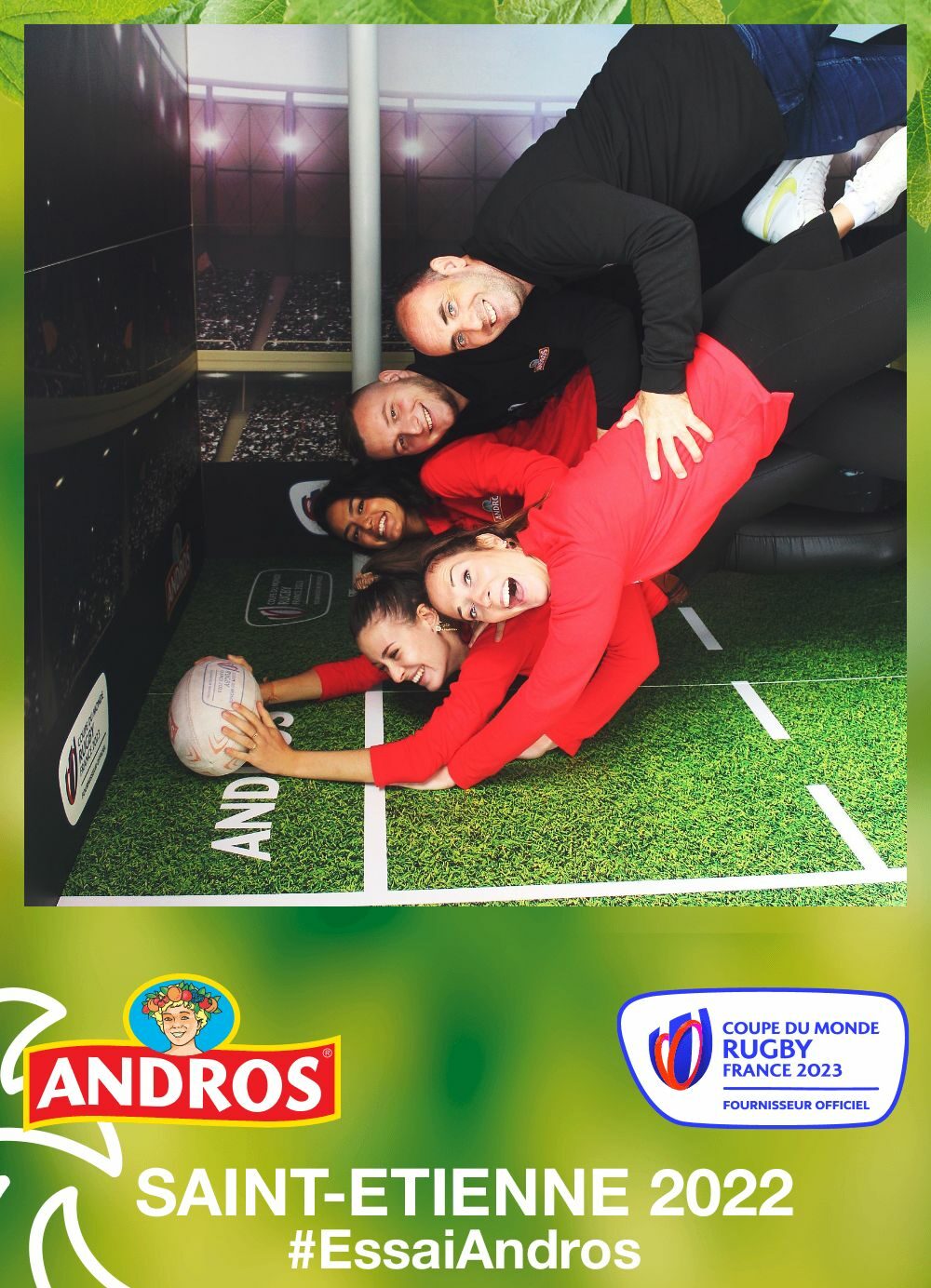 Des animations sportives pour la Coupe du monde de Rugby avec Andros