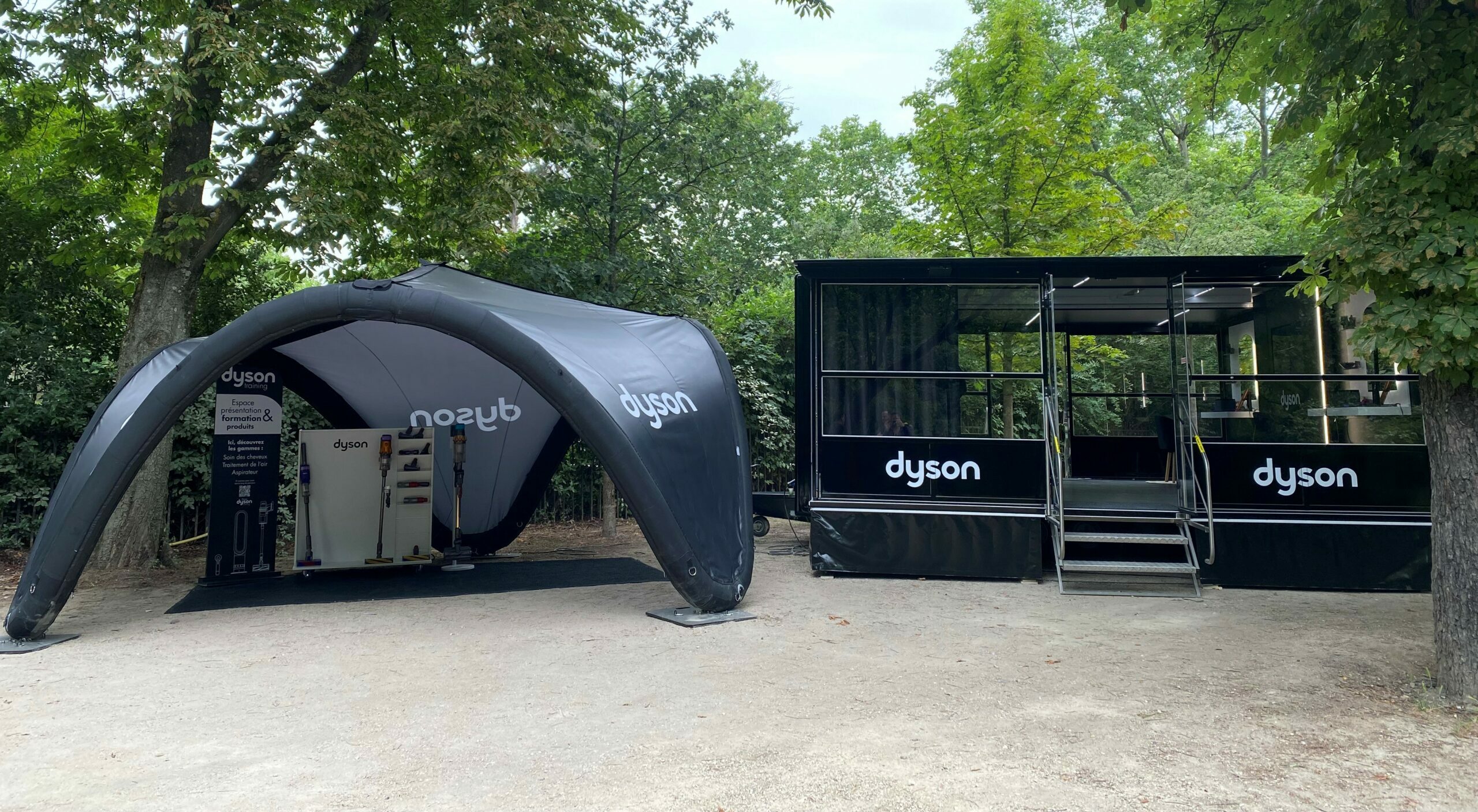 Tournée évènementielle btob Dyson