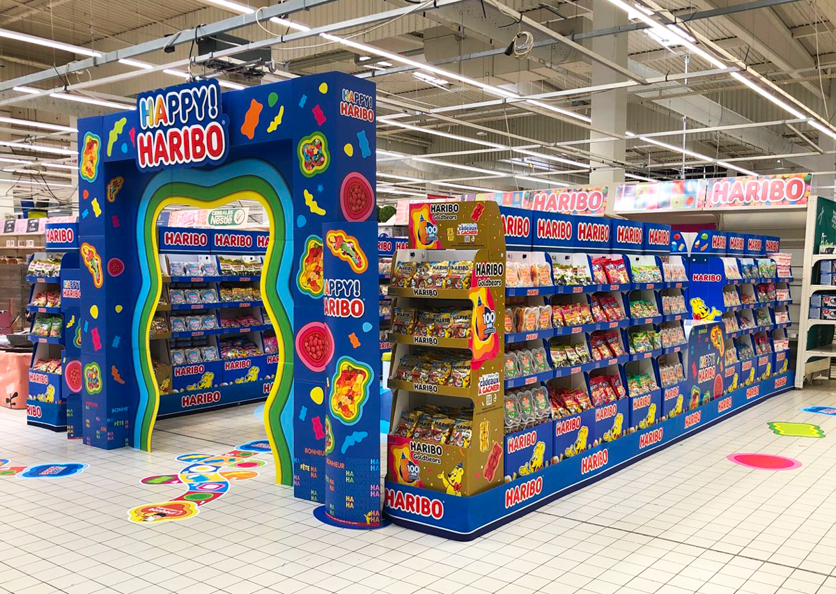 Shop in shop HAPPPY Haribo 