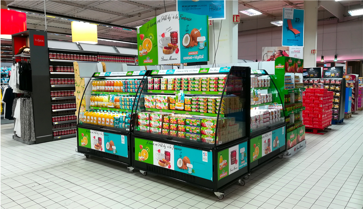 Dispositif force de vente supplétive imaginé par STRADA Marketing pour Andros