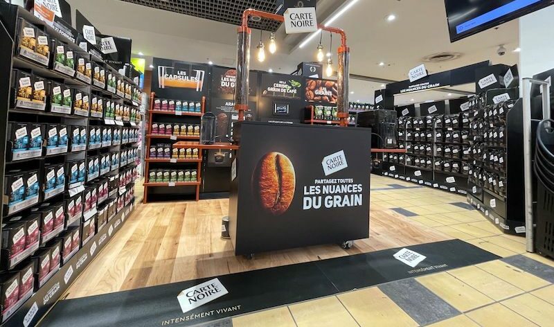 Shop-in-shop en supermarché / hypermarché (GMS)