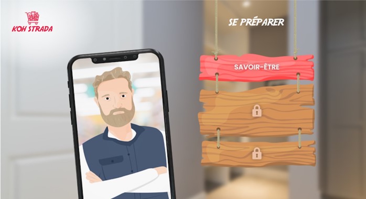 Koh STRADA, plateforme de formation pour les animateurs en magasin