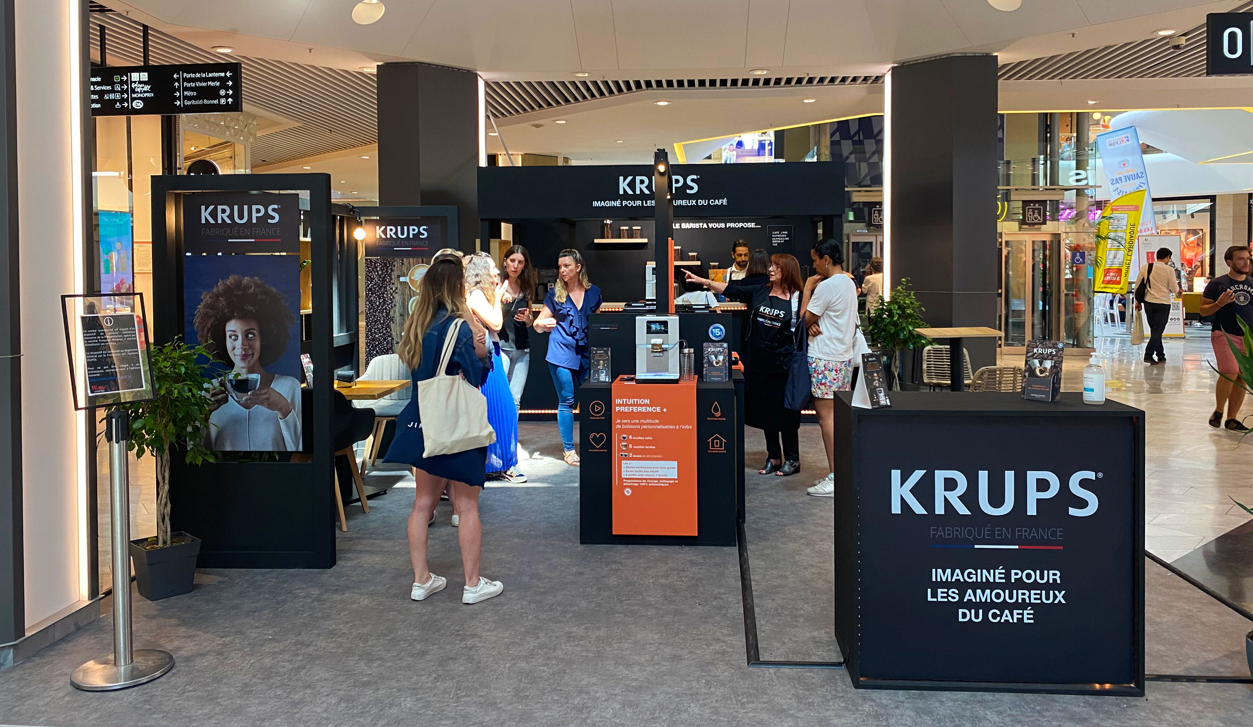 Pop-up store Krups