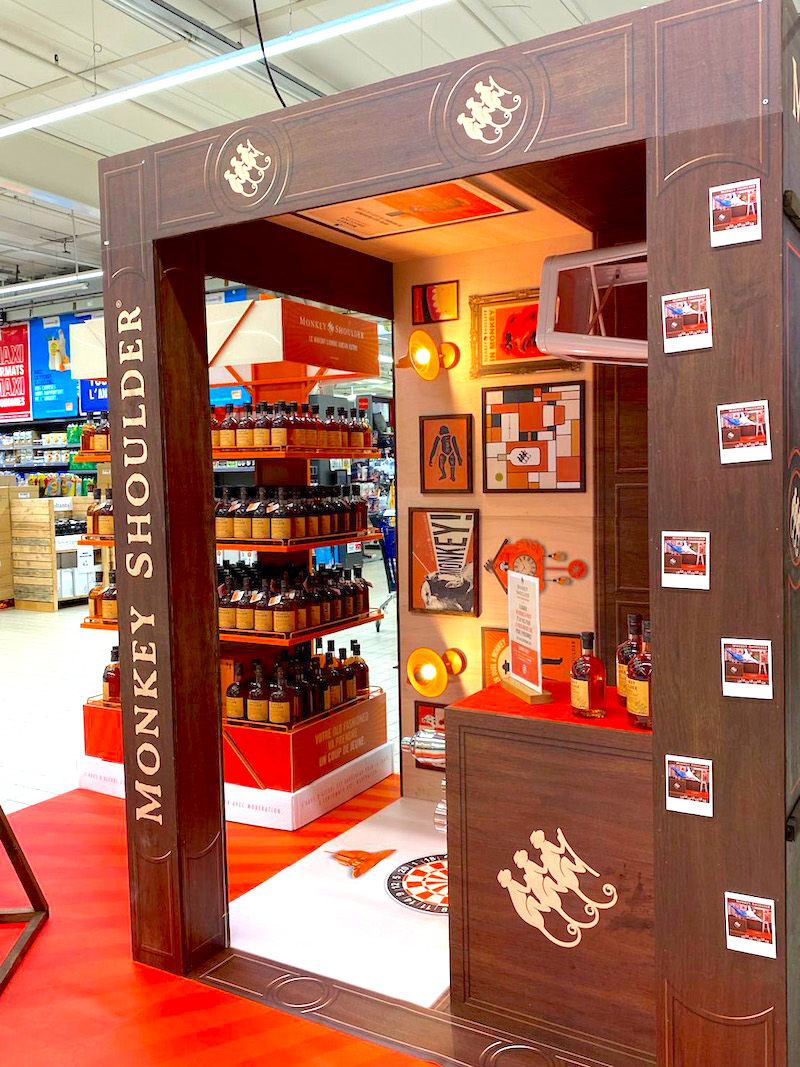 Agence animation commerciale pour Monkey Shoulder
