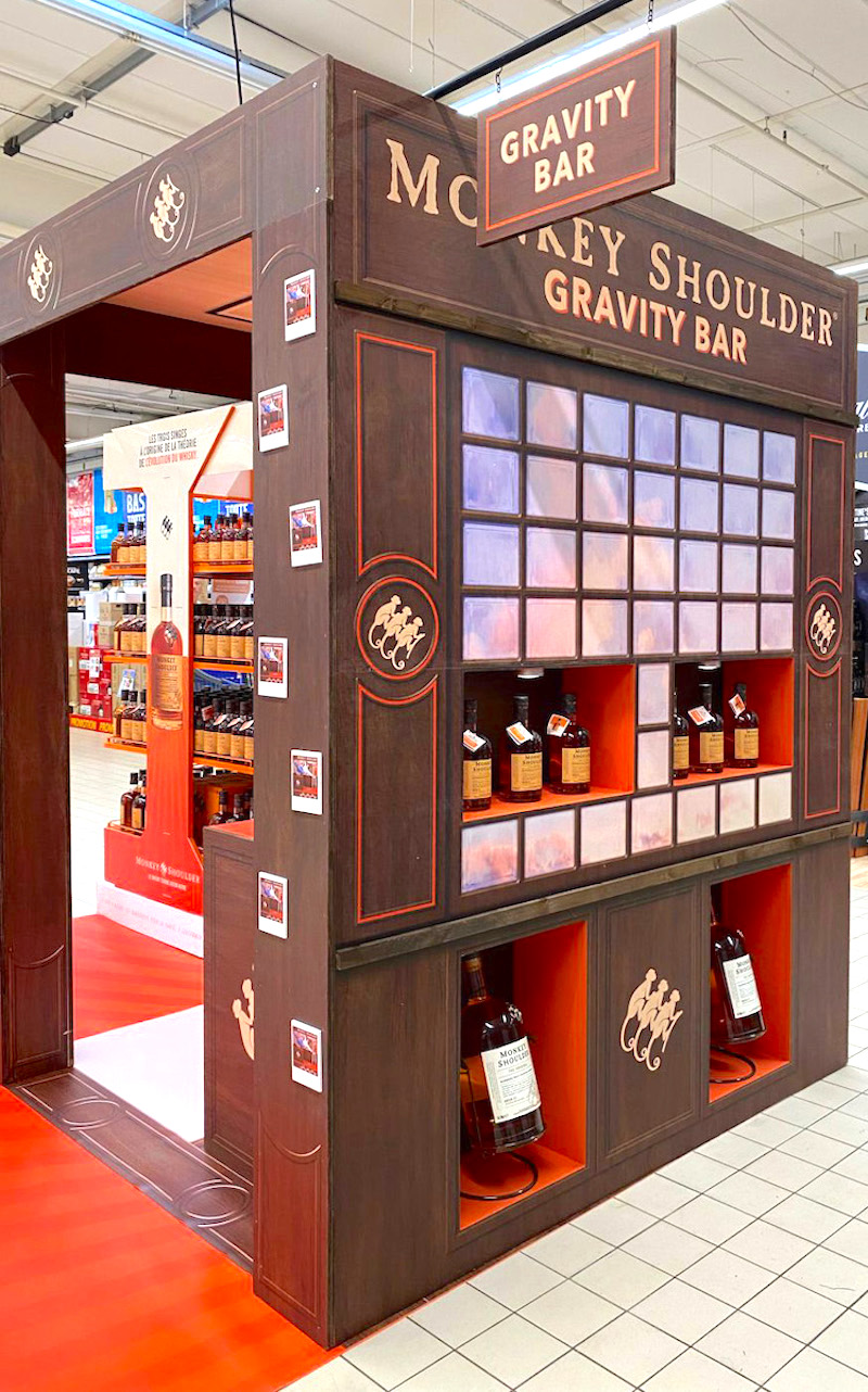 Animation commerciale XXL en supermarché