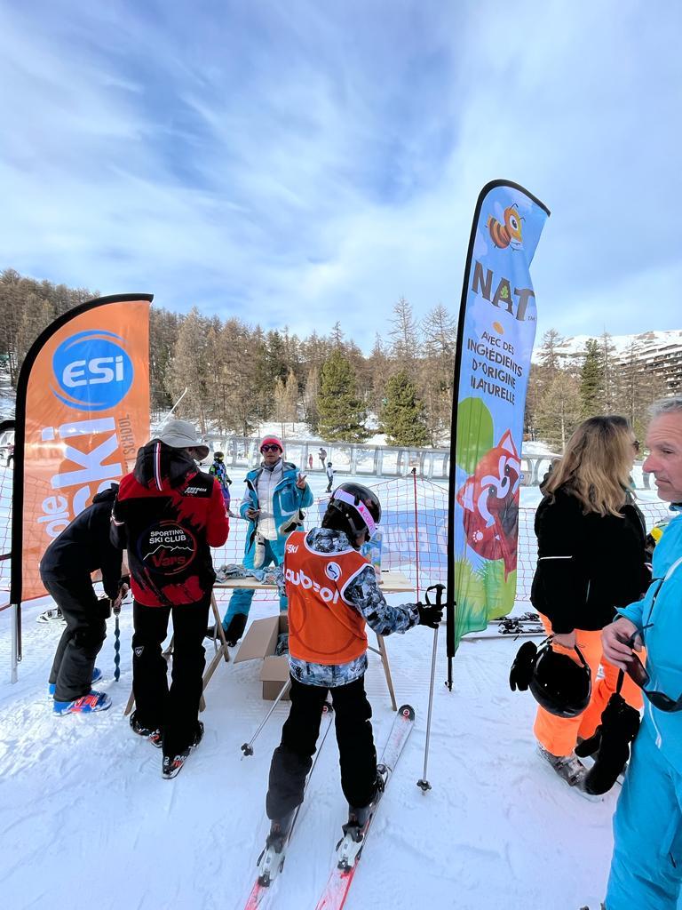 opération marketing de visibilité en stations de ski 