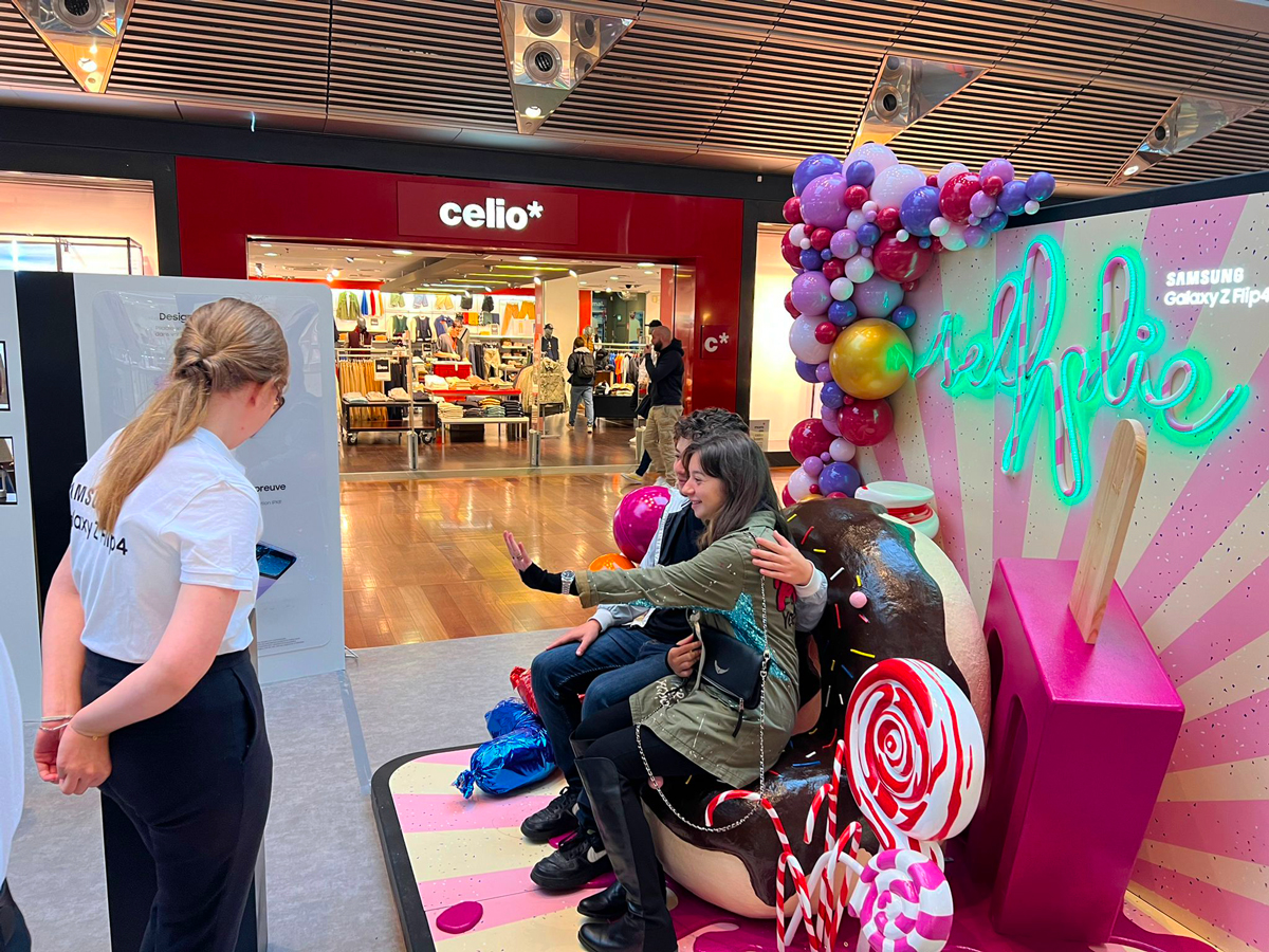 Dispositif 360° « Selfplie » Samsung