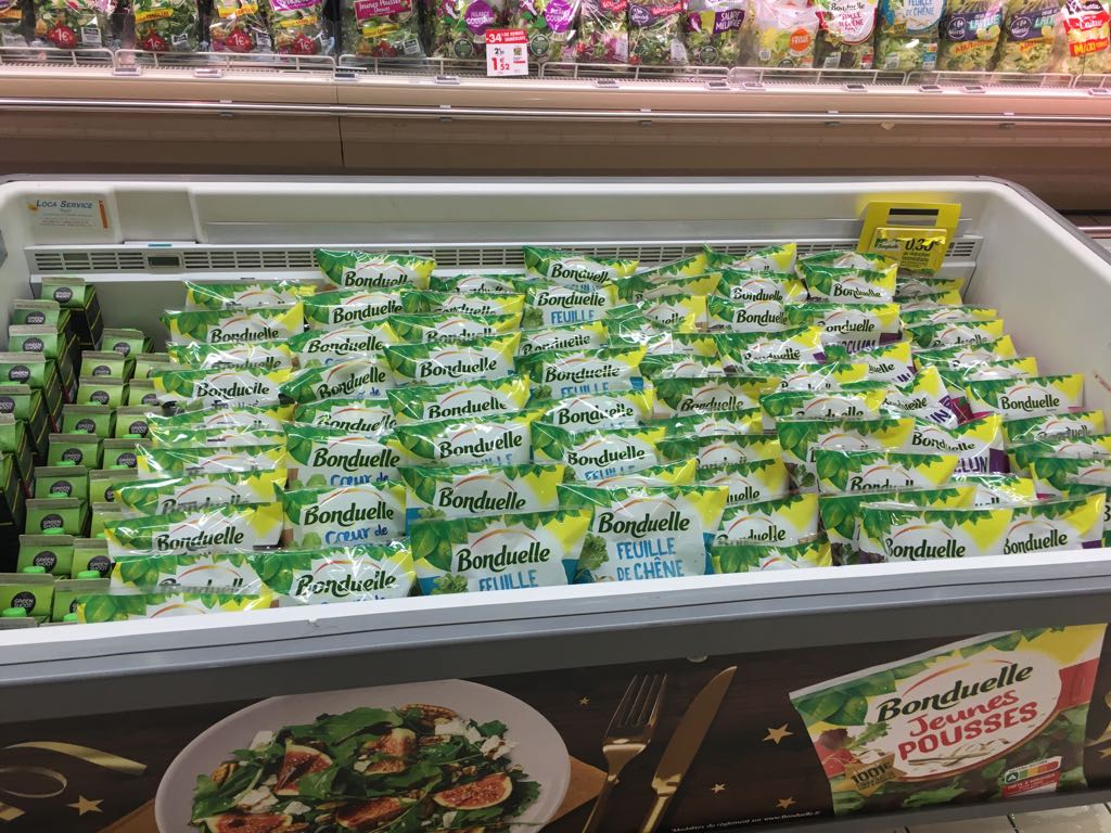 Bonduelle merchandising ponctuel  