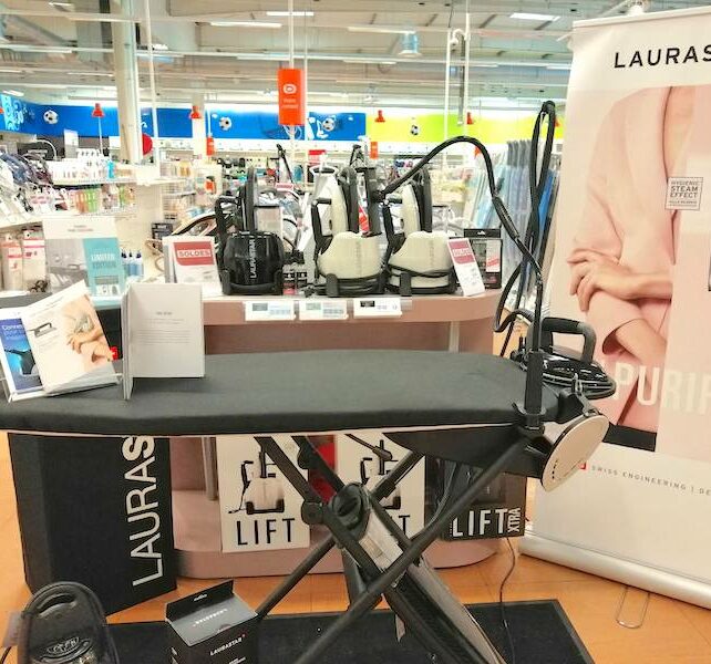 Chefs de secteurs et démonstrateur STRADA Marketing en GSS pour Laurastar