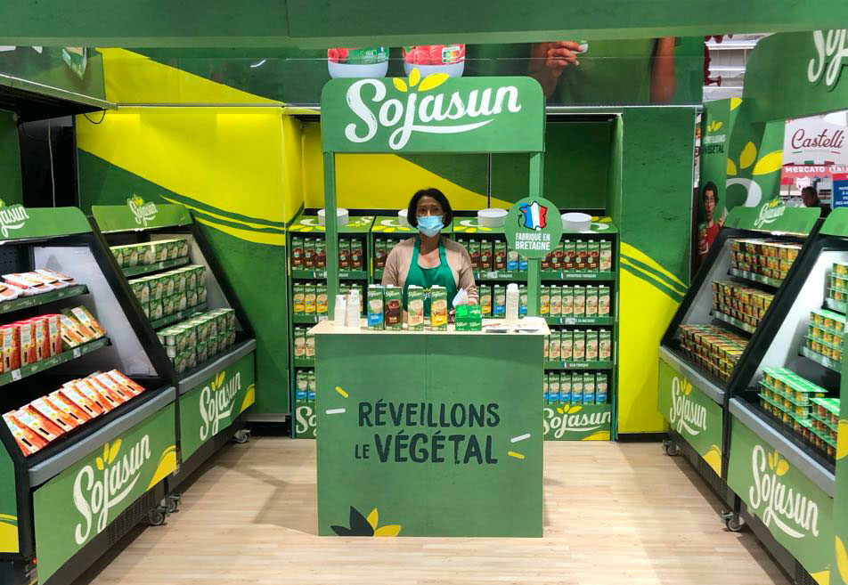 animatrice commerciale en grande surface alimentaire pour sojasun (olga)