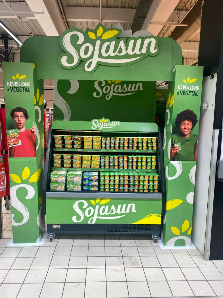 dispositif d'activation en point de vente sojasun
