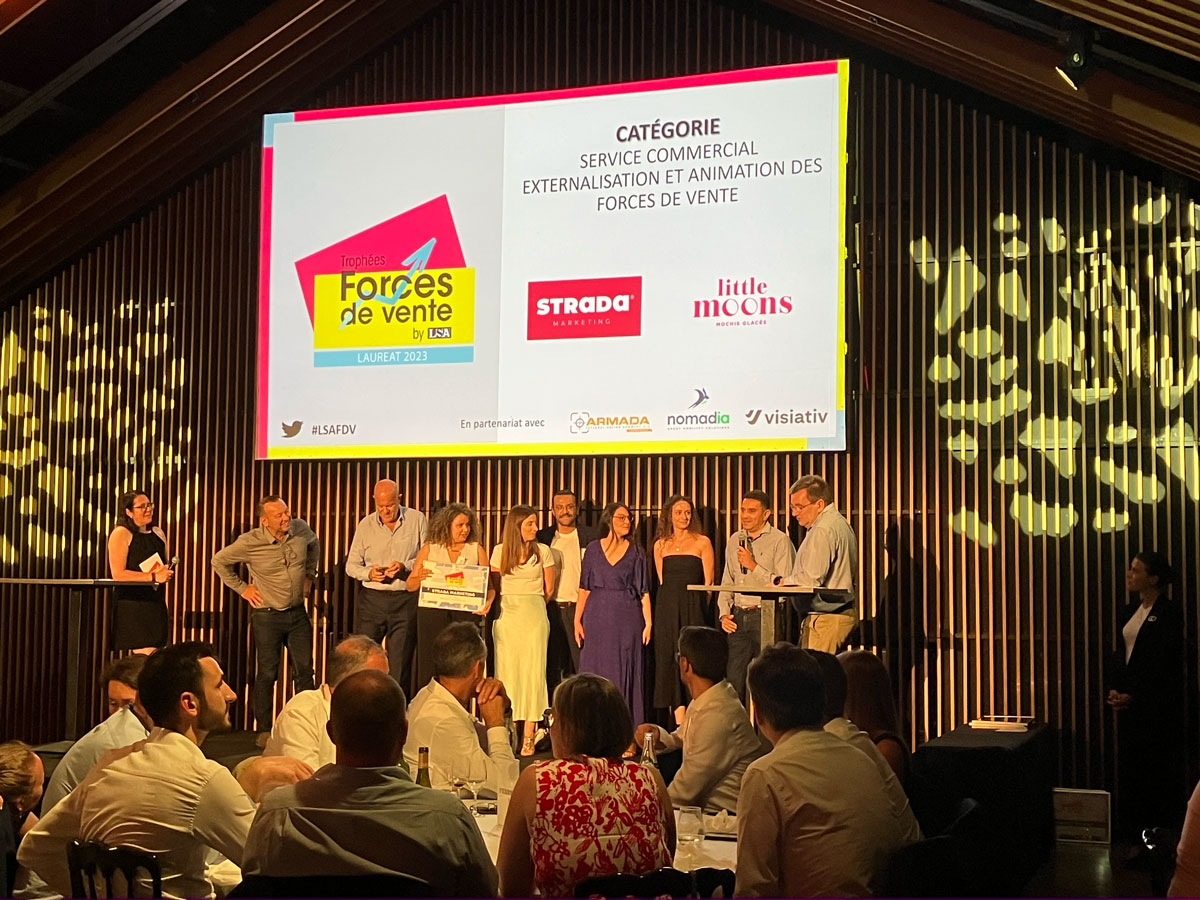 collaboration strada marketing little moons force de vente externalisée