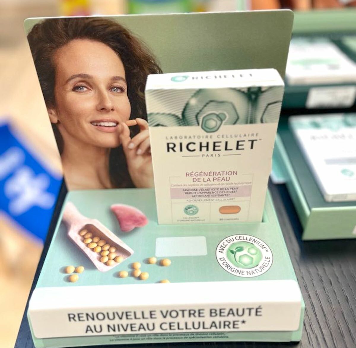 animations commerciales en pharmacie / parapharmacie Richelet