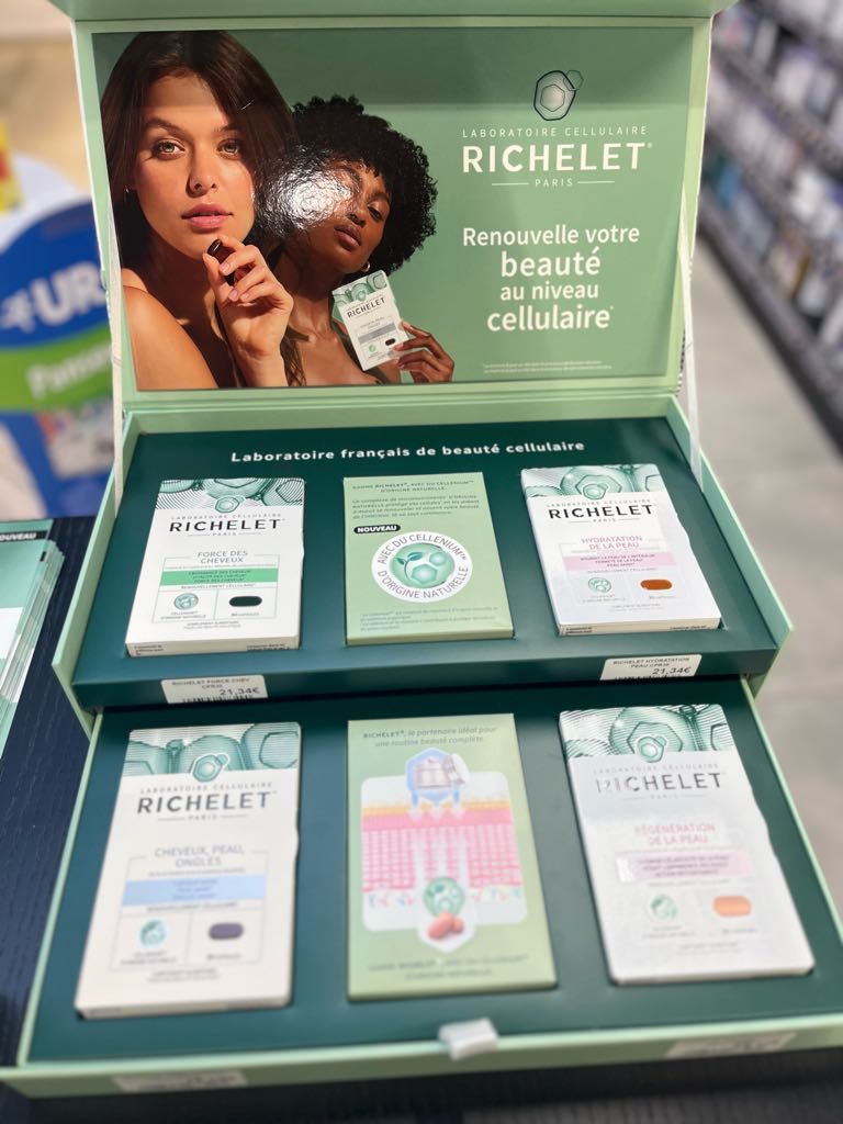 campagne d'animations commerciales pharmacie Richelet