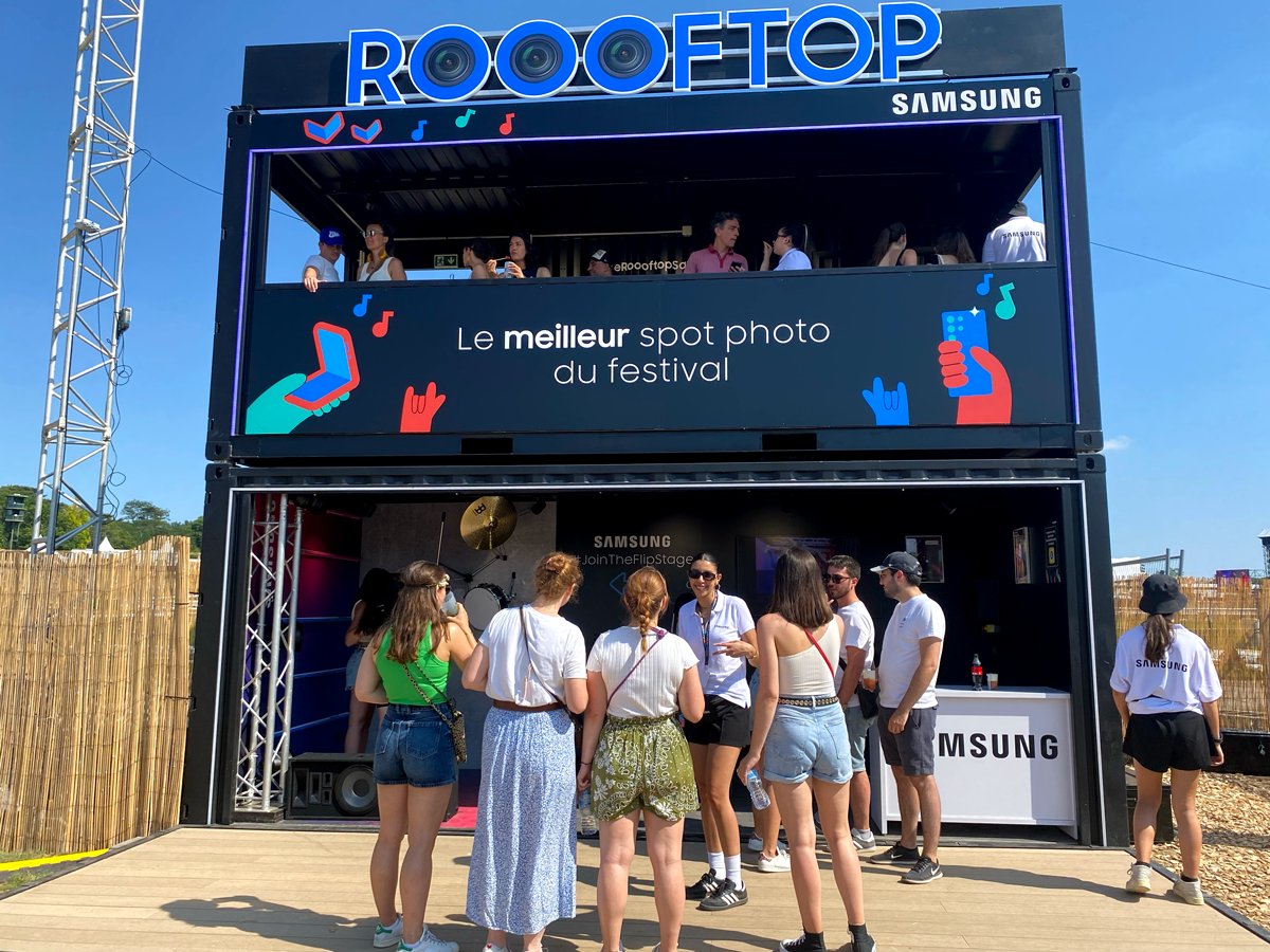 brand activation en festival : agence de marketing opérationnel