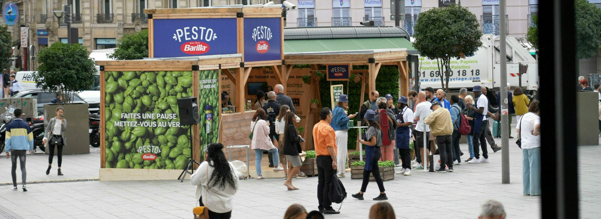 Dispositif évènementiel Pesto