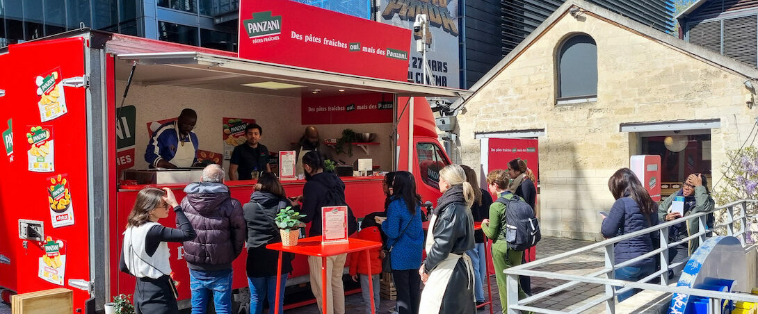 Foodtruck ultra visible Panzani