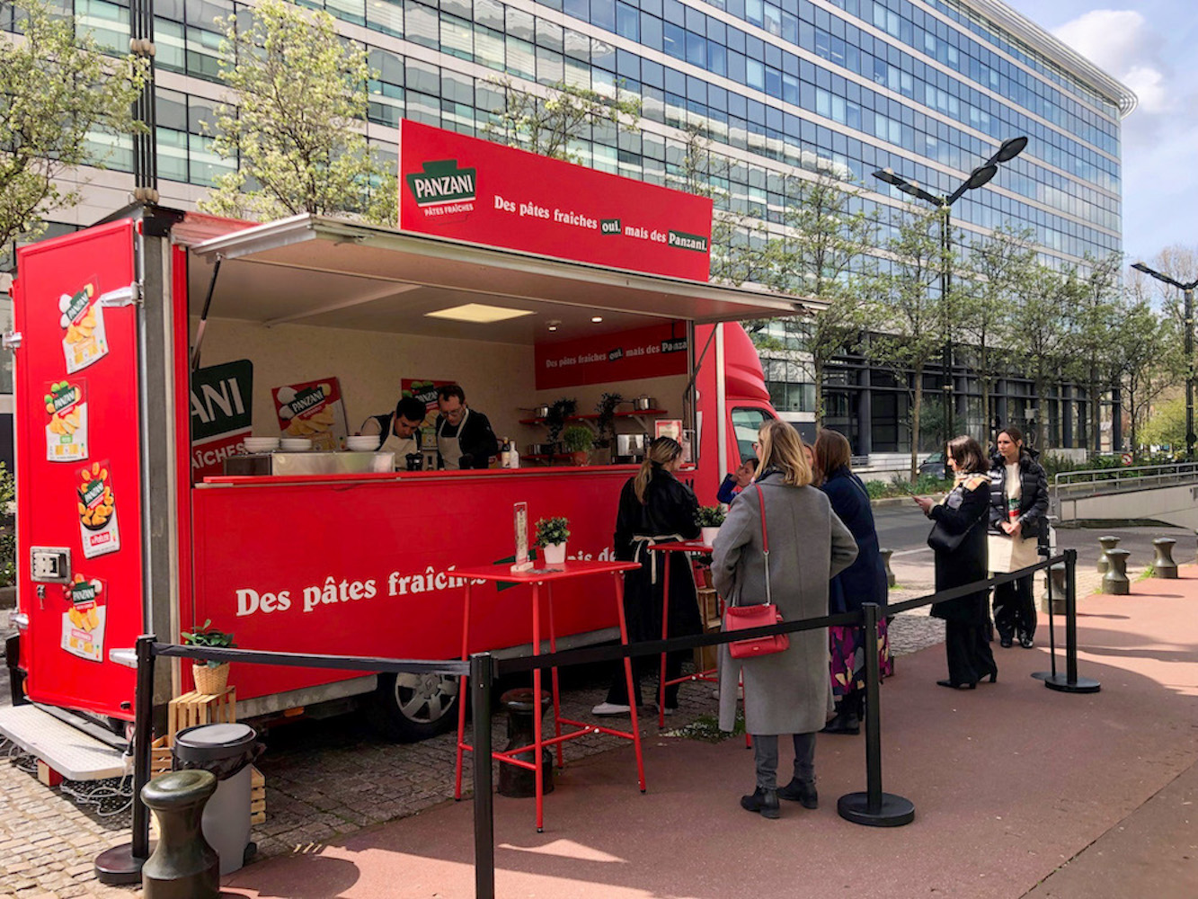 Roadshow événementiel pour Panzani, marque alimentaire