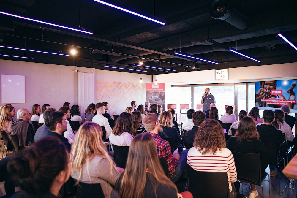 Événement marketing et retail organisé par STRADA Marketing 
