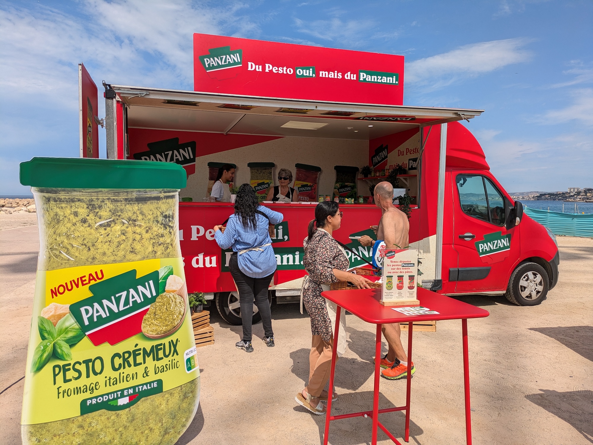 Degustation nouveautés produits Panzani