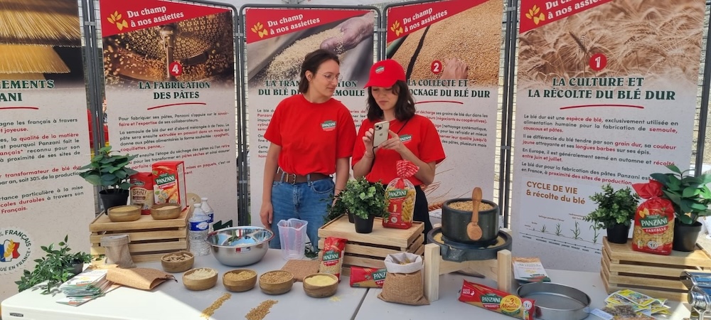 Engagements Panzani lors des journées nationales de l'agriculture