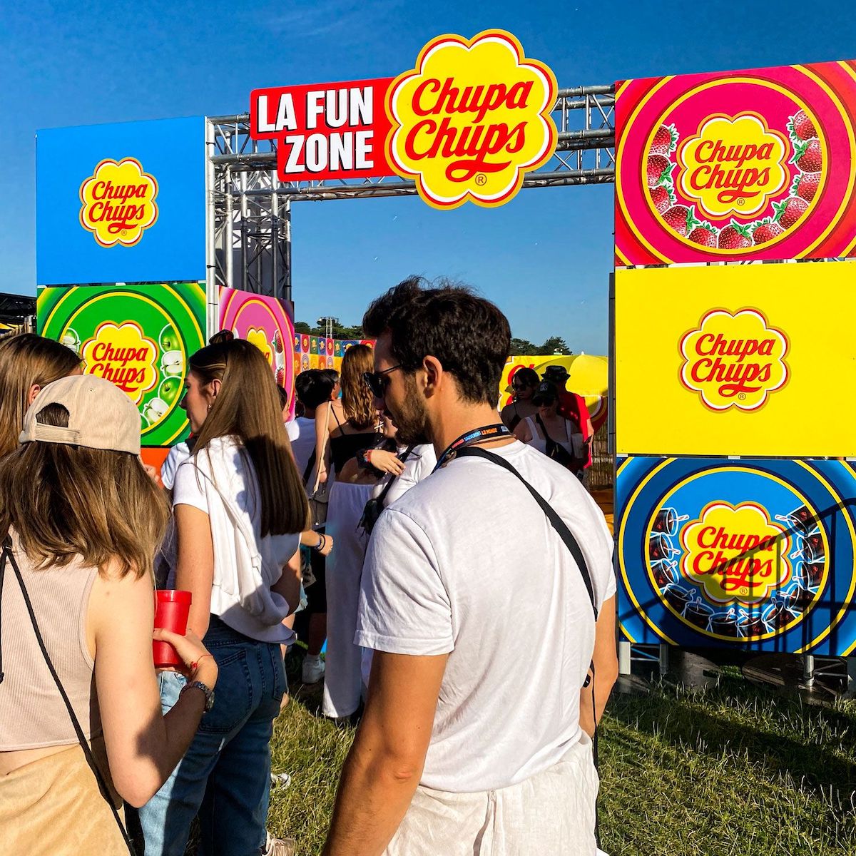 La Fun Zone Chupa Chups au festival Solidays