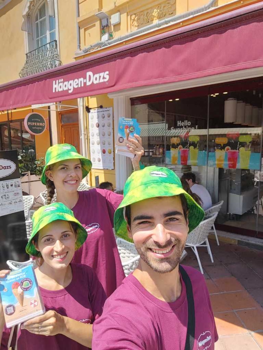 flyering Haagen Dazs