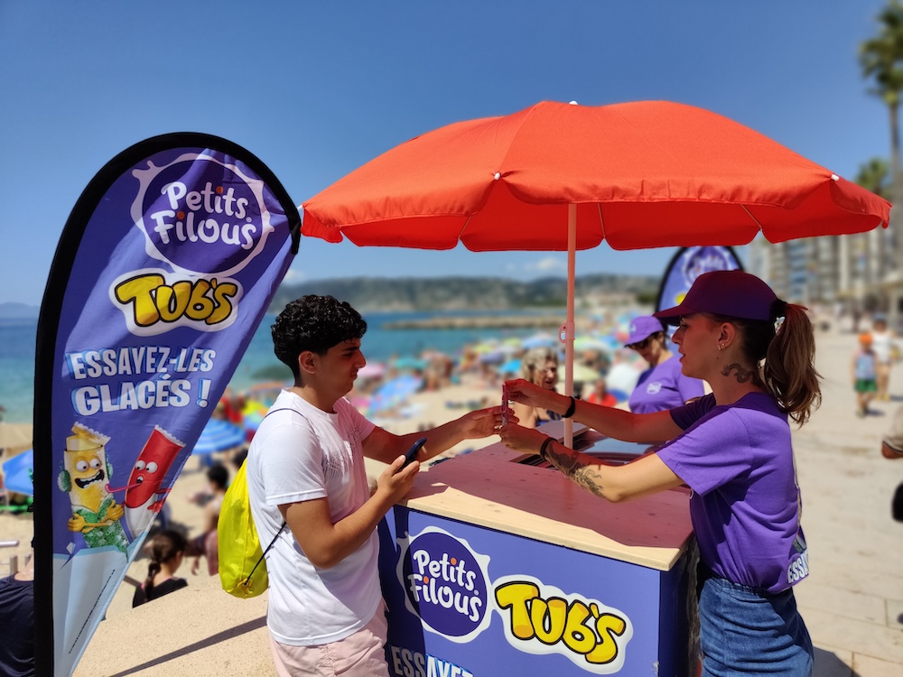 Tournée saming plages P'tits filous tubes
