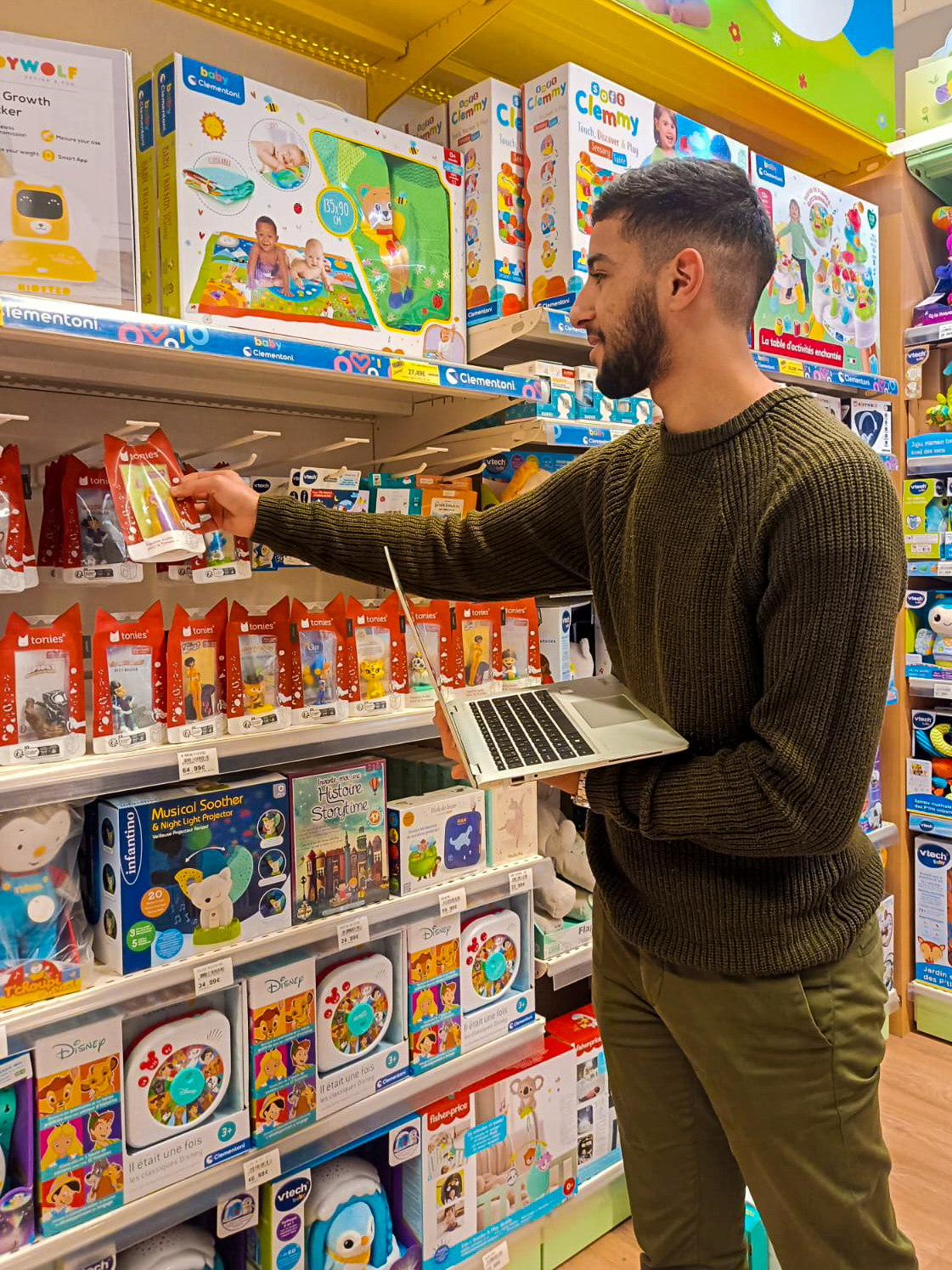 dispositif d'externalisation commerciale GSS et grands magasins
