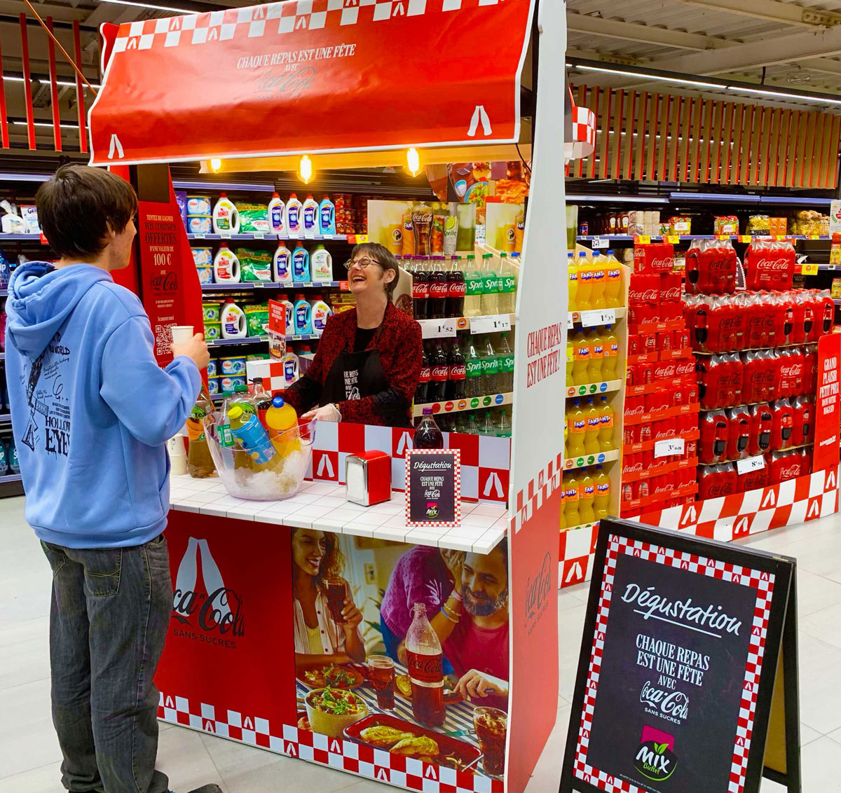 Campagne d’activation en point de vente