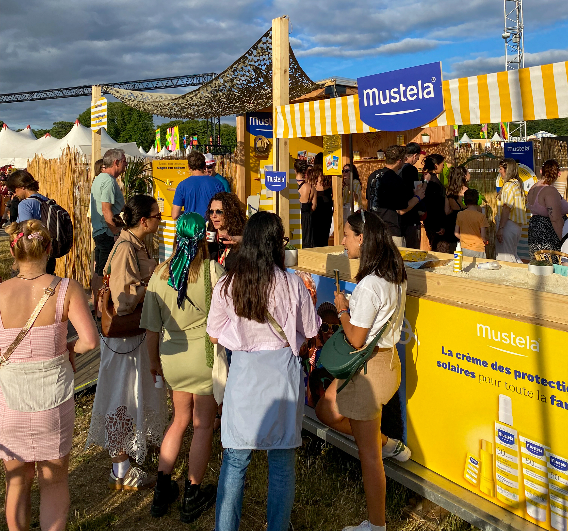 Dispositif événementiel en festival