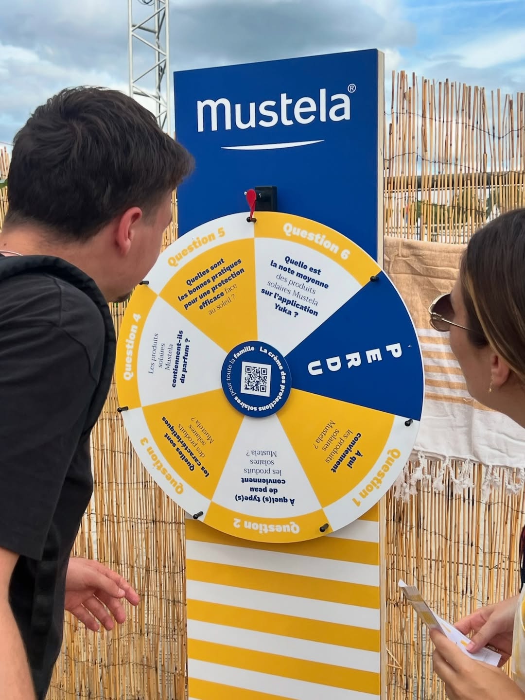activation de marque festival / stand immersif et expérientiel