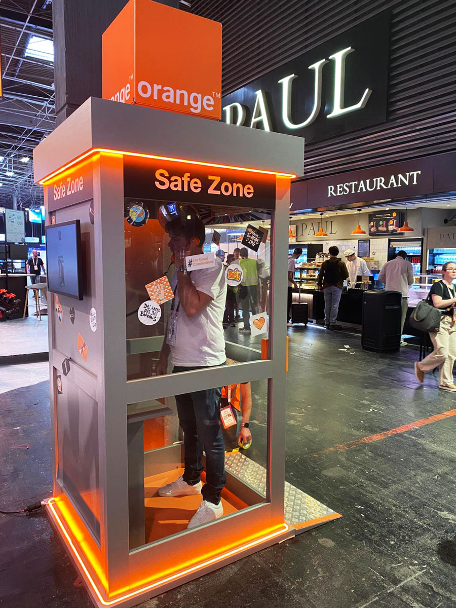 dispositif de marque immersif Orange