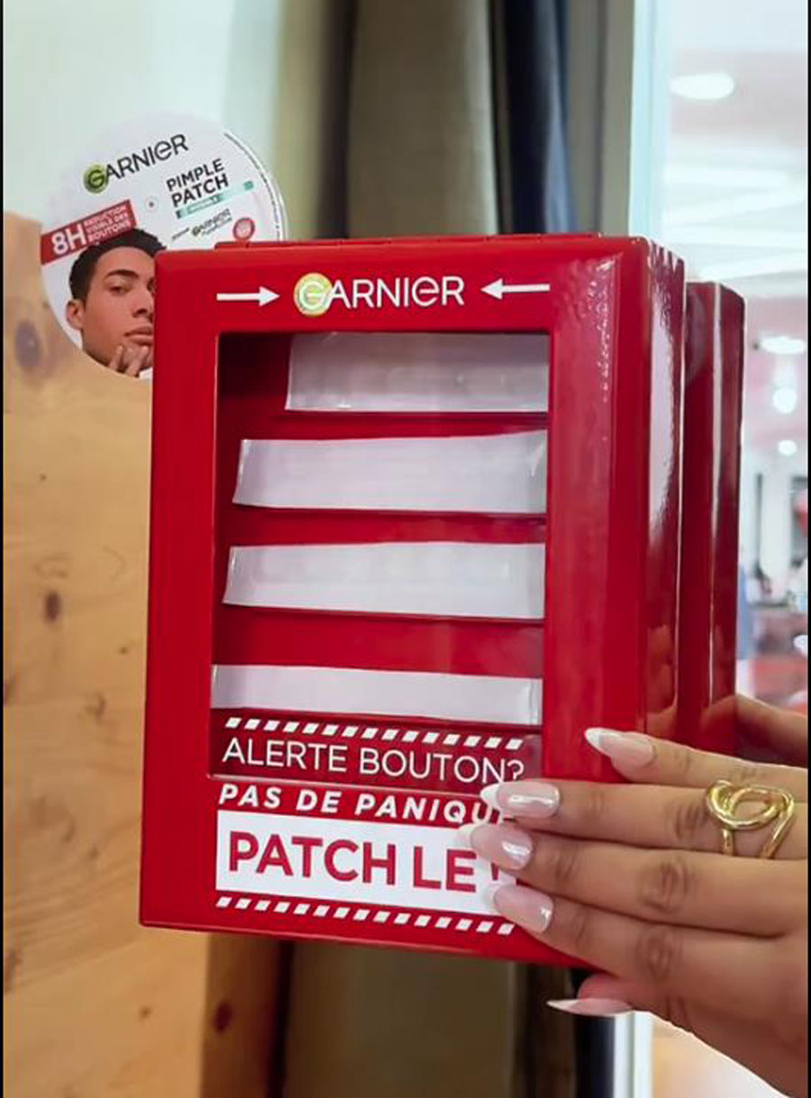 activation garnier au Citadium