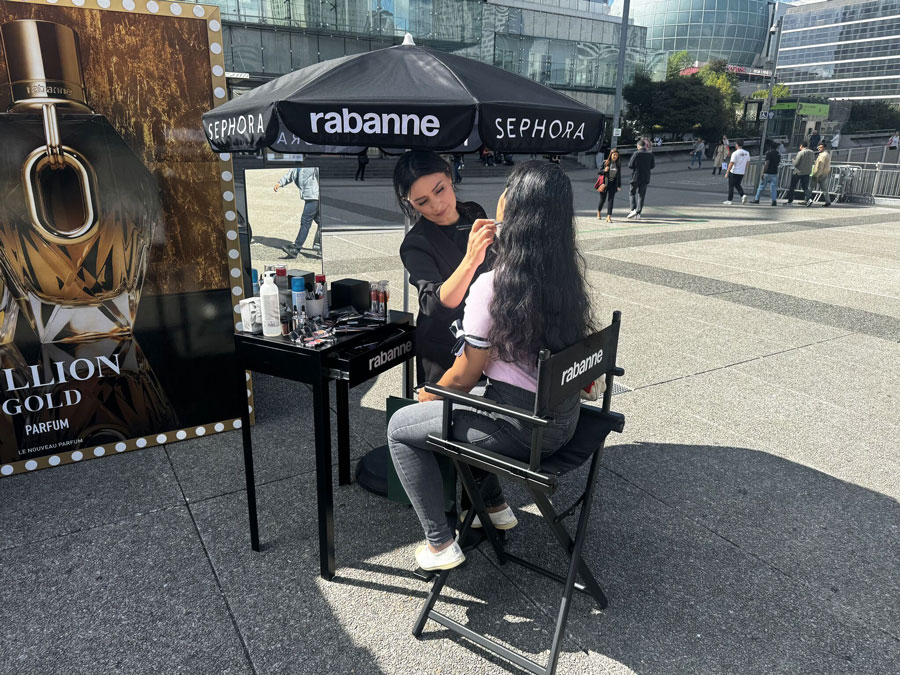 make-up artist Rabanne