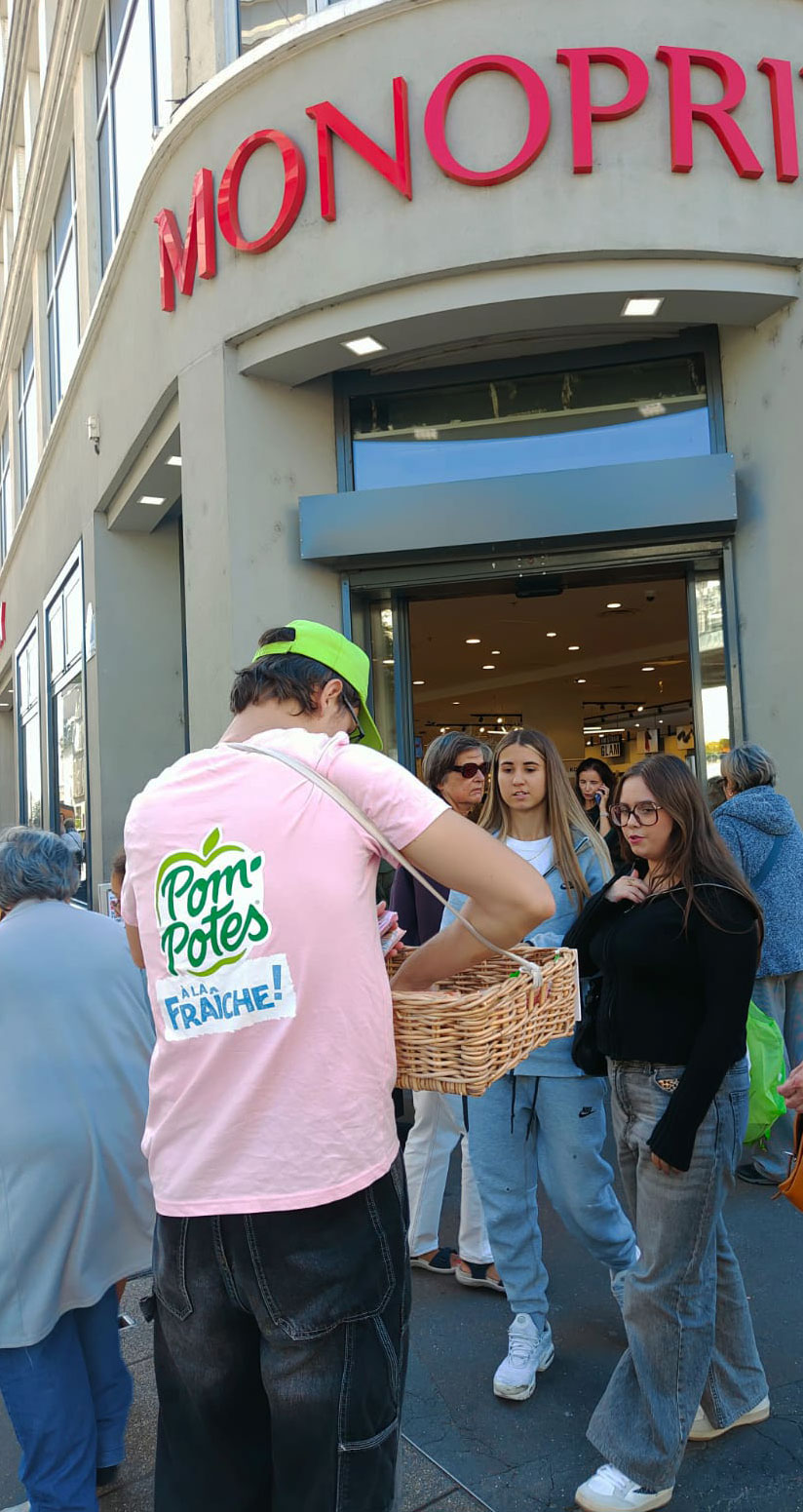 sampling en street marketing