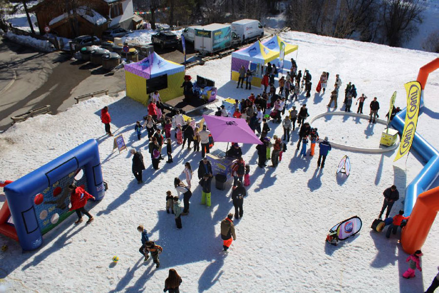 Roadshow hivernale en montagne Petits Filous