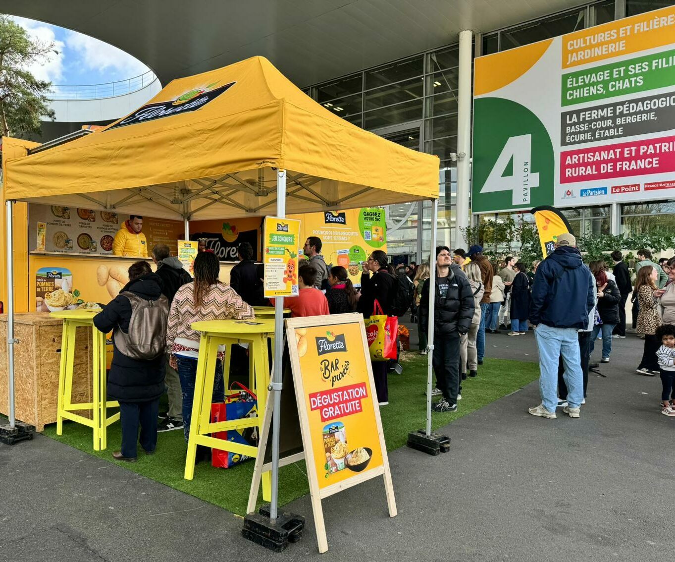 activation salon de l'agriculture florette
